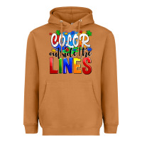 Meerkat color outside the lines Heavyweight Hoodie - AdoDesignShop