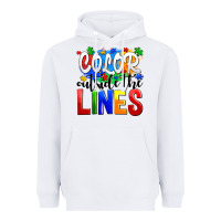 Color Outside The Lines Heavyweight Hoodie | Teevron