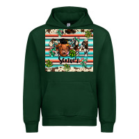 Forest Green 2024 senior cow Urban Hoodie - JahusDesignShop