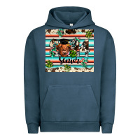 Pigment Midnight Navy 2024 senior cow Urban Hoodie - JahusDesignShop