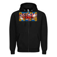 Black 4th of july truck cow license plate Zipper Hoodie - BarkalooDesign