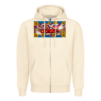 Sandshell 4th of july truck cow license plate Zipper Hoodie - BarkalooDesign