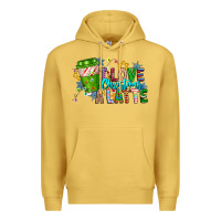 Antique Gold LIve Christmas Latte Premium Hoodie - CowhideDigitalArt