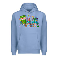 Colony Blue LIve Christmas Latte Premium Hoodie - CowhideDigitalArt