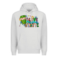Dove Grey LIve Christmas Latte Premium Hoodie - CowhideDigitalArt
