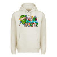 Oatmeal Heather LIve Christmas Latte Premium Hoodie - CowhideDigitalArt
