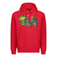 Red LIve Christmas Latte Premium Hoodie - CowhideDigitalArt
