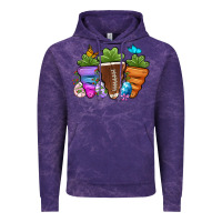 Cloud Purple Football Easter sports carrots Vintage Hoodie - OliviaCreatesArt