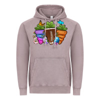 Vintage Zinc Football Easter sports carrots Vintage Hoodie - OliviaCreatesArt