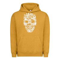 Pigment Peanut Butter Matching Family French Bulldog Dog Skull Costume Halloween Urban Hoodie - maiPhamDesign