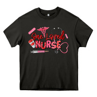 Asphalt one loved nurse Heavy Core Tee - texasbilliewilder