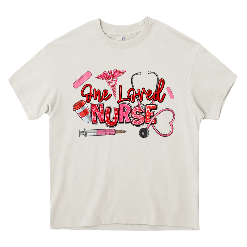 One Loved Nurse Heavy Core Tee by texasbilliewilder | Teevron