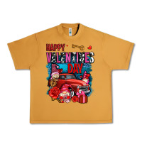 Peanut Butter happy valentines day with gnomes and truck olivia Urban Heavy Tee - OliviaCreatesArt