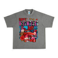 Tornado happy valentines day with gnomes and truck olivia Urban Heavy Tee - OliviaCreatesArt