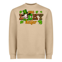 Mushroom st patricks one lucky heifer baby cow Heavyweight Sweatshirt - Artiststas