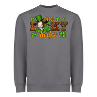 Storm st patricks one lucky heifer baby cow Heavyweight Sweatshirt - Artiststas