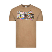 Vintage Coffee Easter Nurse  Easter Day Vintage Tee - CowGirlArtShop