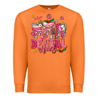 Carrot pink christmas teeth dental squad Premium Sweatshirt - AdoDesignShop