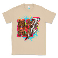 Mushroom Mama Football lightning bolt Classic Tee - HowdyJamesFarm