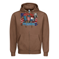 Chestnut tastes like freedom Zipper Hoodie - BarkalooDesign