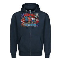 Navy tastes like freedom Zipper Hoodie - BarkalooDesign