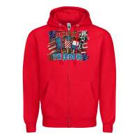 Red tastes like freedom Zipper Hoodie - BarkalooDesign