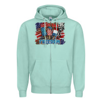 Seafoam tastes like freedom Zipper Hoodie - BarkalooDesign