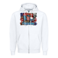 White tastes like freedom Zipper Hoodie - BarkalooDesign