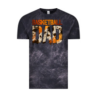 Cloud Black no background basketball dad Vintage Tee - Jasminsmagicworld