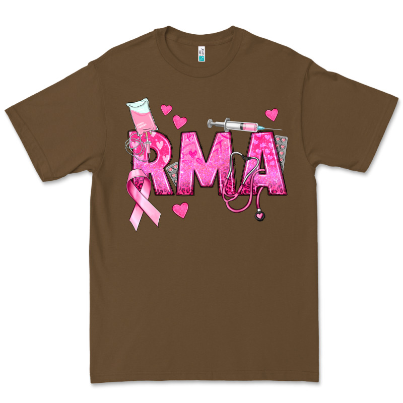 Breast Cancer Rma Registered Medical Assistant Premium Tee by texasbilliewilder | Teevron