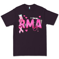 Plum breast cancer rma registered medical assistant Premium Tee - texasbilliewilder
