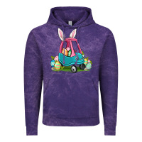 Cloud Purple Easter toddler car Vintage Hoodie - OliviaCreatesArt