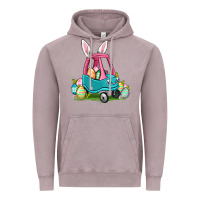 Vintage Zinc Easter toddler car Vintage Hoodie - OliviaCreatesArt