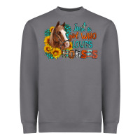 Storm just a girl who loves horses Heavyweight Sweatshirt - Artiststas