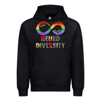 Black neurodiversity Urban Hoodie - JahusDesignShop