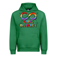 Emerald neurodiversity Urban Hoodie - JahusDesignShop