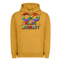 Pigment Peanut Butter neurodiversity Urban Hoodie - JahusDesignShop