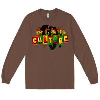 Chestnut Do it for the culture Long Sleeve Tee - FaDigitalArtStudio