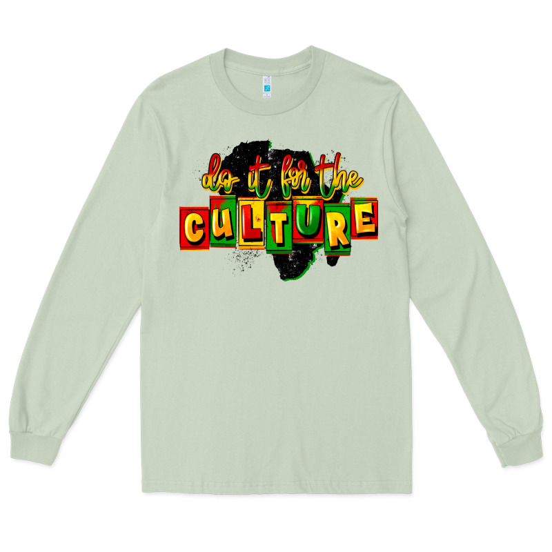 Do It For The Culture Long Sleeve Tee by FaDigitalArtStudio | Teevron