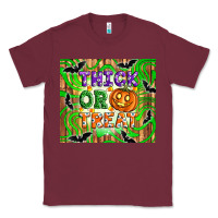 Burgundy Thick or treat tumbler Classic Tee - Artiststas