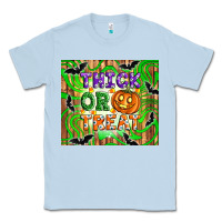 Dusty Blue Thick or treat tumbler Classic Tee - Artiststas