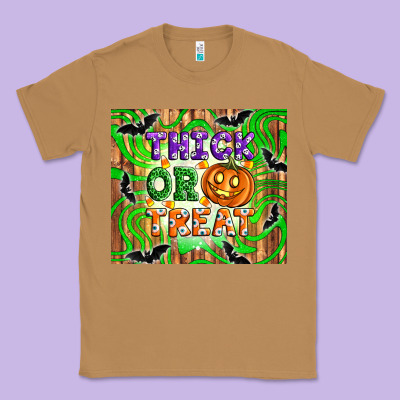 Thick Or Treat Tumbler Classic Tee Designed By Artiststas