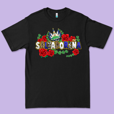 Salvadorena Premium Tee Designed By Texasbilliewilder