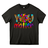 Asphalt LGBTQ+ you matter with leopard Heavy Core Tee - NancyCooperArtShop