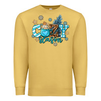 Antique Gold cozy season Premium Sweatshirt - AdoDesignShop