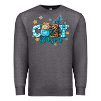 Charcoal Heather cozy season Premium Sweatshirt - AdoDesignShop