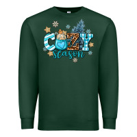 Sports Green cozy season Premium Sweatshirt - AdoDesignShop