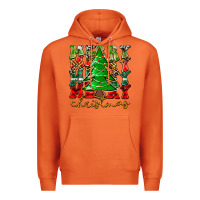 Carrot Merry Christmas Tree Premium Hoodie - CowhideDigitalArt