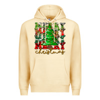 Pina Colada Merry Christmas Tree Premium Hoodie - CowhideDigitalArt