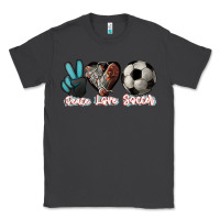 Smoke Peace love Soccer Classic Tee - HowdyJamesFarm